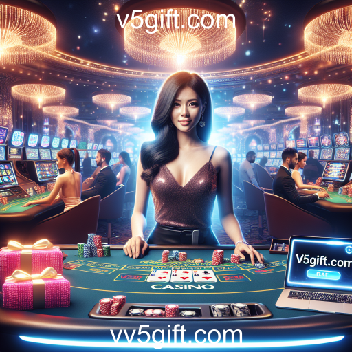 Explore o Mundo do Live Casino em v5gift.com